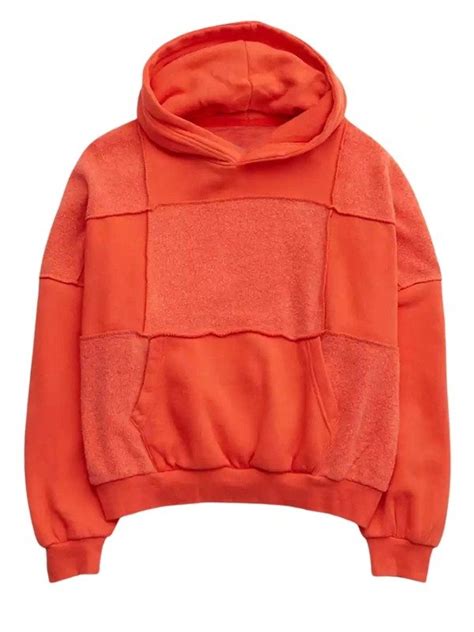 aerie sherpa patchwork hoodie.